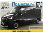 Renault Master T35 2.3 dCi L2H2 7 Pers DC Airco PDC €382pm, Renault, Zwart, Nieuw, Lease