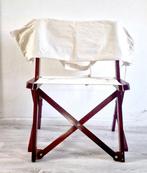 Klapstoel - regisseursstoel - Mahonie