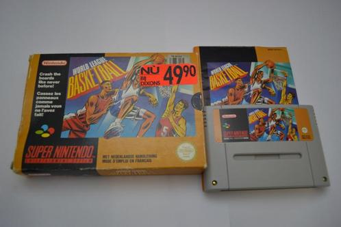 World League Basketball (SNES FAH CIB), Spelcomputers en Games, Games | Nintendo Super NES, Zo goed als nieuw, Verzenden