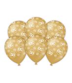Ballonnen 50 jaar getrouwd goud, Hobby en Vrije tijd, Verzenden, Nieuw, Feestartikel