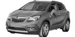 Opel Mokka 2012-2016 Koplamp Links Chrome (Koplampen), Nieuw, Verzenden