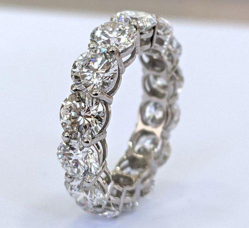 Zonder Minimumprijs - Eeuwigheidsring - 18 karaat Witgoud -, Sieraden, Tassen en Uiterlijk, Antieke sieraden