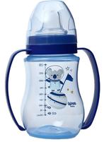 Weebaby Galaxy Blauw 250ml Brede Fles met Handvatten, Verzenden, Nieuw