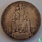 Vaticaan 10 lire 1929, Postzegels en Munten, Verzenden, Losse munt, Goud