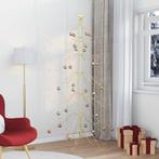 vidaXL Metalen kerstboom met standaard Goud 215 cm, Diversen, Kerst, Verzenden, Nieuw