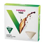 Hario V60 Koffiefilters 01 Bruin 40 stuks (slow coffee), Witgoed en Apparatuur, Koffiemachine-accessoires, Ophalen of Verzenden