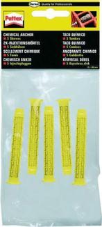 Pattex injectiepluggen 5 stuks 13 mm, Doe-het-zelf en Verbouw, Verzenden, Nieuw