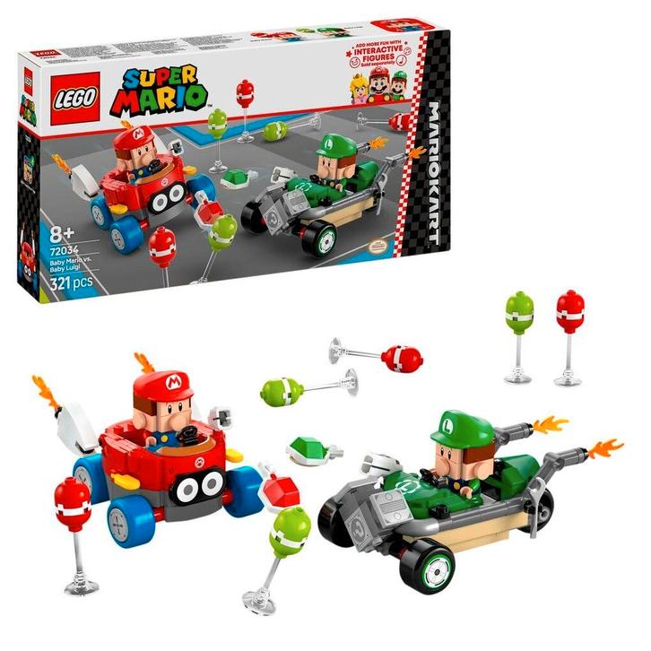 LEGO Super Mario 72034 Baby Mario vs. Baby Luigi, Kinderen en Baby's, Speelgoed | Duplo en Lego, Nieuw, Lego, Verzenden