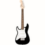 Squier Mini Stratocaster LH Black linkshandige kindergitaar, Muziek en Instrumenten, Snaarinstrumenten | Gitaren | Akoestisch