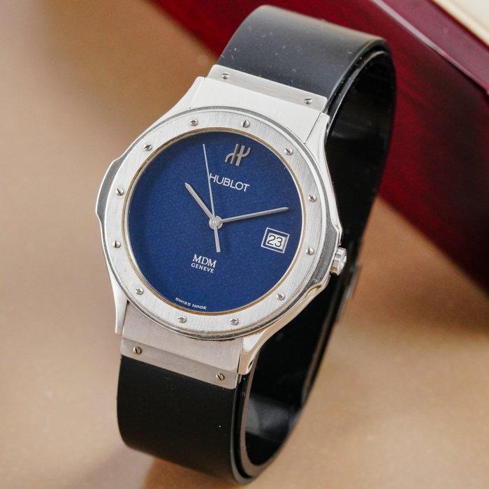 Hublot - Classic MDM Blue Dial - 1521.1 - Heren - 2000-2010, Sieraden, Tassen en Uiterlijk, Horloges | Heren