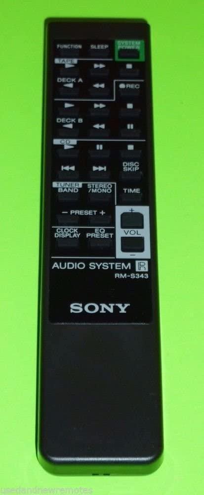 Afstandsbediening sony rm-s343, Audio, Tv en Foto, Afstandsbedieningen, Origineel, Nieuw, Verzenden