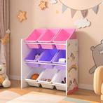 [en.casa] Kinderrek Muxía speelgoedkast 60x62x26,5 cm eenhoo, Verzenden, Nieuw