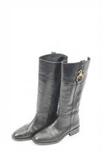 Linea Zeta Laarzen in maat 39 Zwart, Kleding | Dames, Schoenen, Hoge laarzen, Verzenden, Zwart, Zo goed als nieuw