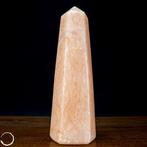 **Nieuwe vondst** A++ Oranje Zalm Calciet Brazilië Obelisk-