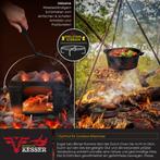 KESSER® Dutch Oven Set - 7,3L - Vuurpan - Stoofpan - Gietijz, Verzenden, Nieuw