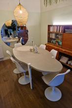 * Eettafel beton | Uniek | Industrieel design | Betonlook *, Huis en Inrichting, Tafels | Eettafels, Ophalen of Verzenden, Nieuw