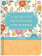 3-Minute Devotions for Women Journal. Staff, Compiled by Barbour Staff, Zo goed als nieuw, Verzenden