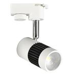 LED Railverlichting - 8W Rond - 4200K - Mat Zwart, Huis en Inrichting, Lampen | Spots, Metaal of Aluminium, Nieuw, Ophalen of Verzenden