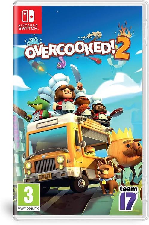 Switch Overcooked 2, Spelcomputers en Games, Games | Nintendo Switch, Zo goed als nieuw, Verzenden