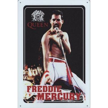 Wandbord - Freddie Mercury Live In Concert beschikbaar voor biedingen