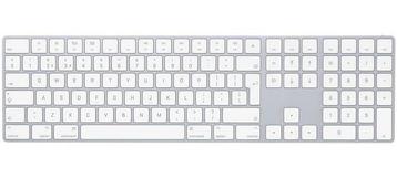 Apple Magic Keyboard met numeriek toetsenblok – Wit beschikbaar voor biedingen