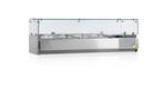 Tefcold saladiere | opzet koelvitrine | glas | 120 cm |, Nieuw in verpakking, Koelen en Vriezen