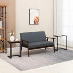 TRUUSK Nesttafels Set van 3 - Industrieel Ontwerp - Stalen F, Huis en Inrichting, Verzenden, Nieuw