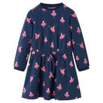 vidaXL Kinderjurk 92 blauw, Verzenden, Nieuw