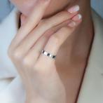 Ring - 18 karaat Witgoud - 0.32ct. tw. Diamant (Natuurlijk), Sieraden, Tassen en Uiterlijk, Ringen, Nieuw