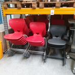 Proform schoolstoel - grijs / rode kunststof zitting, Huis en Inrichting, Stoelen, Ophalen of Verzenden, Nieuw
