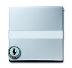 ABB Busch-Jaeger adapterplaat met slot IP44 -, Doe-het-zelf en Verbouw, Verzenden, Nieuw, Overige typen