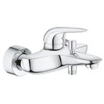 Badkraan Grohe Wave New met Omstel en Koppelingen Chroom, Nieuw, Kraan, Ophalen of Verzenden, Chroom