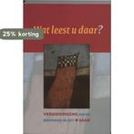 WAT LEEST U DAAR  B 9789030411192 JAN ENGELEN, Verzenden, Gelezen, JAN ENGELEN