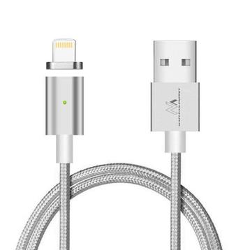 USB naar Lightning kabel - Magnetisch uiteinde - 1 meter