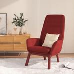 Stabiele Relaxstoel Wijnrood | Tweedekansje | 55% Korting, Ophalen of Verzenden, Nieuw, Rood
