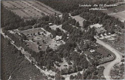 HELLENDOORN - Luchtfoto De Elf Provinciën, Verzamelen, Ansichtkaarten | Nederland, Verzenden