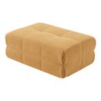 Voetenbank Koskyvn 35x80x55 cm geel [en.casa], Verzenden, Nieuw