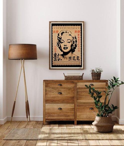 Kobalt (1970) - Marilyn (Galaxy Stamp series), Antiek en Kunst, Kunst | Schilderijen | Modern