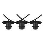 Prikkabel 15 meter - voor alle E27 LED lampen, Tuin en Terras, Buitenverlichting, Kunststof, Nieuw, Ophalen of Verzenden, Netvoeding