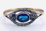 Zonder Minimumprijs - Ring - 18 karaat Geel goud Saffier -, Sieraden, Tassen en Uiterlijk, Ringen, Nieuw