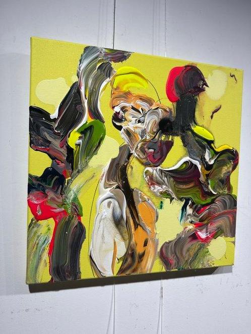Vladinsky (1988) - Chaotic Posture (untitled), Antiek en Kunst, Kunst | Schilderijen | Modern