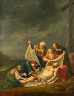 Europese school (XVIII) - Lamentation over the dead Christ,