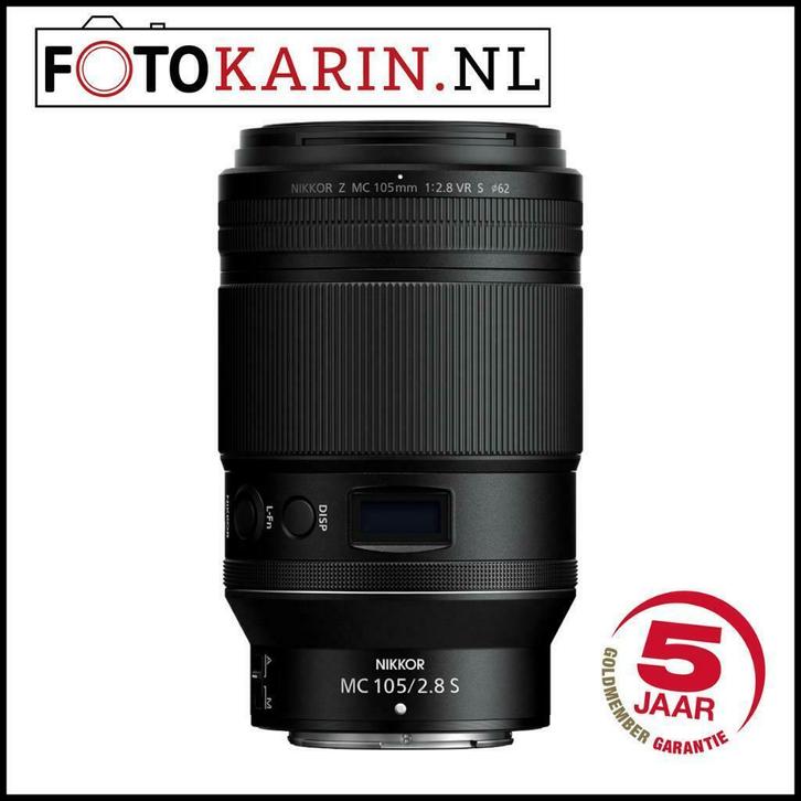 NIKON Z MC 105mm F/2.8 VR S OP VOORRAAD!  FOTO KARIN KOLLUM, Audio, Tv en Foto, Fotografie | Lenzen en Objectieven, Macrolens
