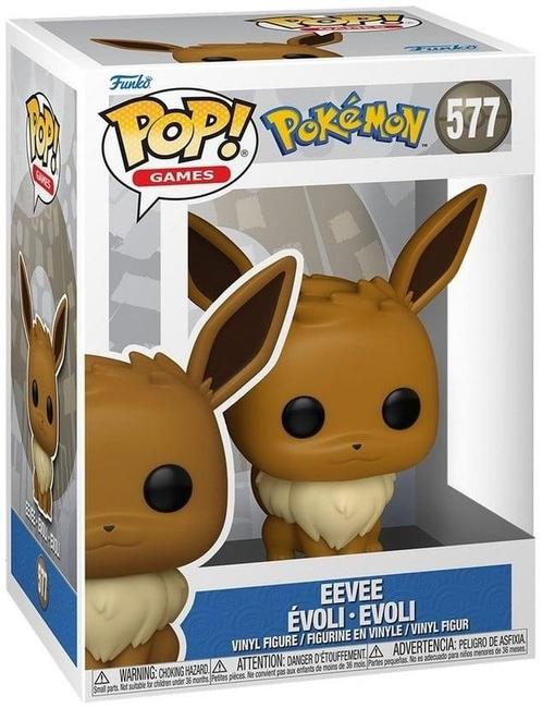 Funko Pop! - Pokemon Eevee #577 | Funko - Hobby Artikelen, Verzamelen, Poppetjes en Figuurtjes, Nieuw, Verzenden