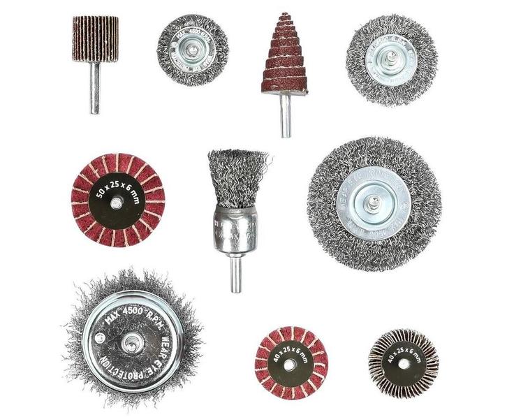 Schuur- en reinigingsgereedschapset voor boormachines, Doe-het-zelf en Verbouw, Gereedschap | Handgereedschap, Nieuw, Ophalen of Verzenden