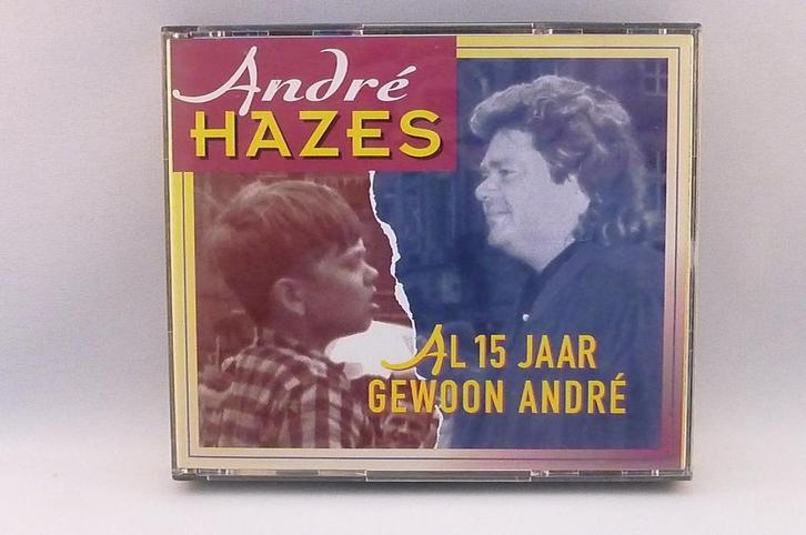 Andre Hazes - Al 15 jaar Gewoon Andre (2 CD), Cd's en Dvd's, Cd's | Nederlandstalig, Zo goed als nieuw, Verzenden