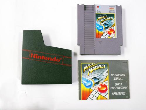 NES - Marble Madness [met boekje], Spelcomputers en Games, Games | Nintendo NES, Ophalen of Verzenden