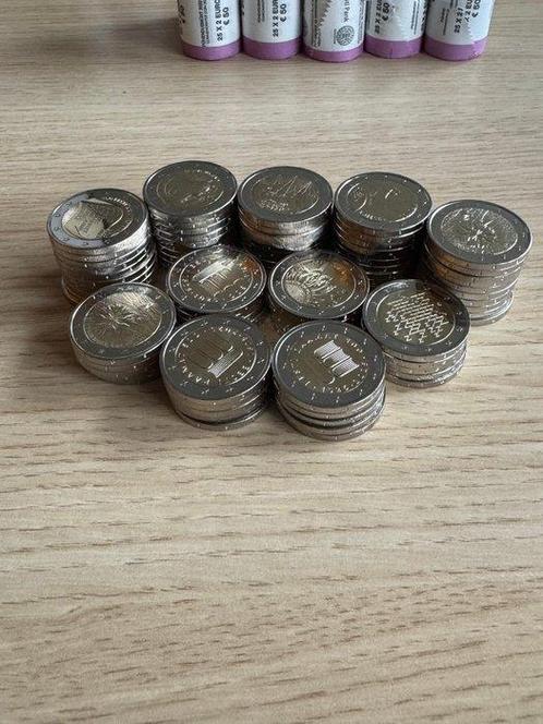 Estland, Litouwen. 2 Euro 2022/2025 (80 stuks) (Zonder, Postzegels en Munten, Munten | Europa | Euromunten