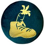 Baretspeld / button Gevuld schoentje - groen, Ophalen of Verzenden, Nieuw