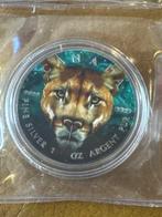 Canada. 5 Dollars 2023 Löwe Colorized - 1 oz (.999) mit CoA